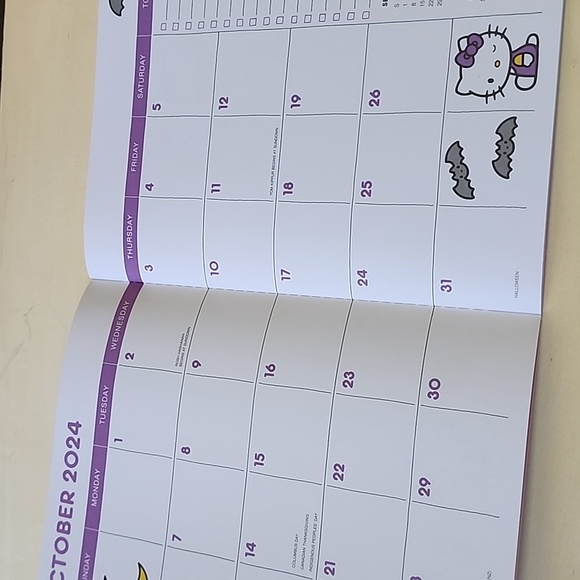 Brand new 2025 17th Months Saniro Hello Kitty  planner notebook - Picture 12 of 16